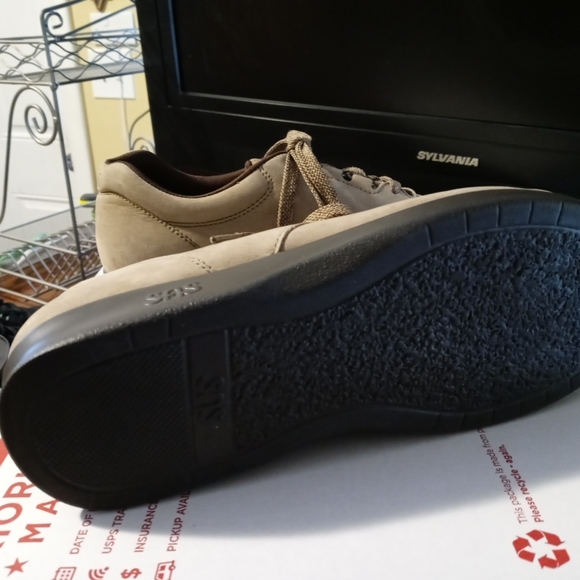 SAS Free Time Sage Suede Comfort Walking Shoe 8W,Like 🆕New!Gift It.👞👞 - Picture 13 of 13